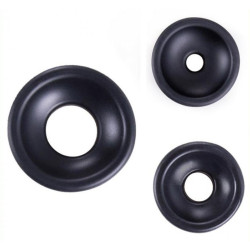  Lot de 3 manchons souples pour pompe de pénis 60mm